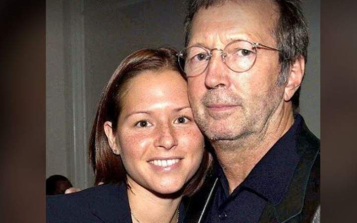 Eric Clapton and his wife Melia McEnery